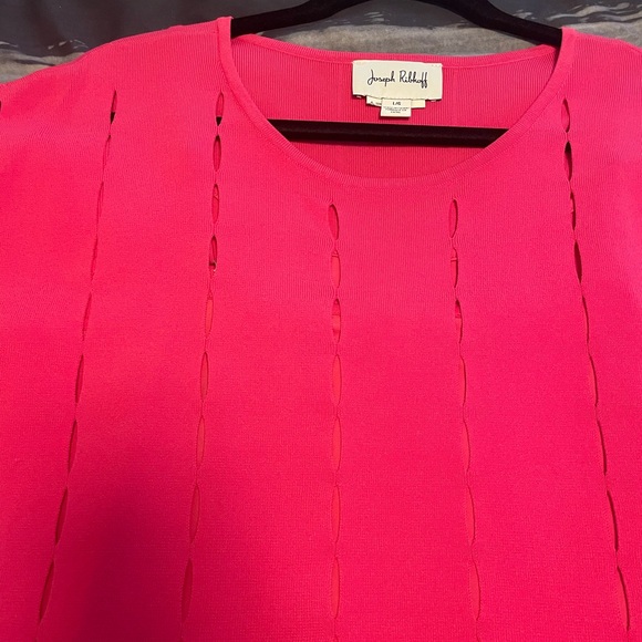 Joseph Ribkoff Car Wash Fuchsia Sweater size L - Picture 2 of 9